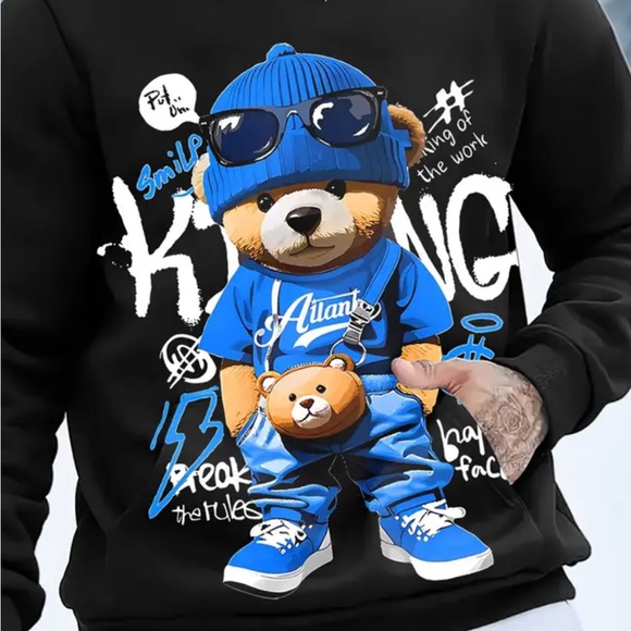 Navy Brooklyn Hoodie - Picture 2 of 7